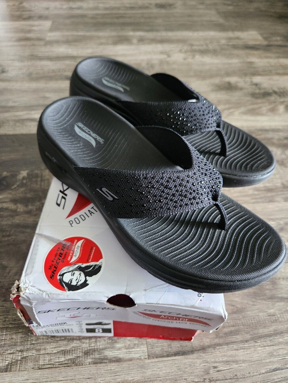 Skechers Go Walk Arch Fit - Dazzle Black